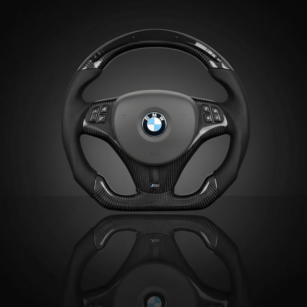 Custom Steering Wheel For BMW E92 M3 E90 E91 E93 E81 E82 E87 E88 (2006-2014)