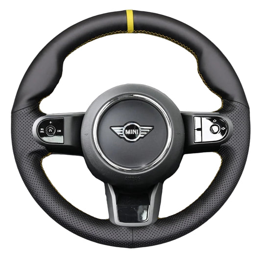 Steering Wheel Cover for Mini Clubman Convertible Countryman Hardtop F54 F55 F56 F57 F60 (2021-2024)