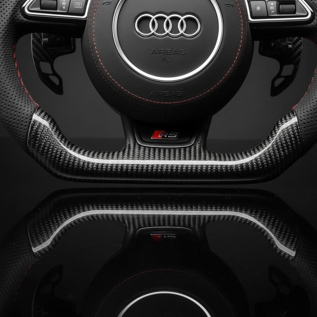 Custom Steering Wheel For Audi A5 A7 S3 S4 S5 S6 S7 SQ5 RS 5 RS 7 2012-2018