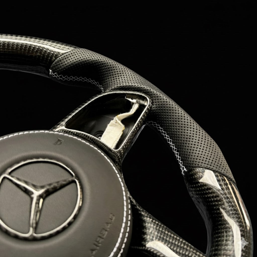Custom Steering Wheel For Mercedes-Benz GLB250/W177/W205/C118/C257/W213/W463/H247/X243 Sprinter