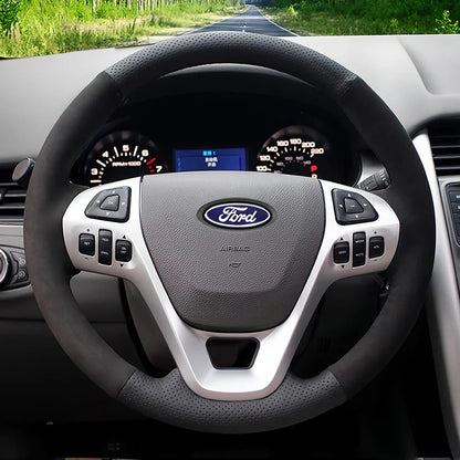 Steering Wheel Cover for Ford Edge Explorer Flex Taurus 2011-2019