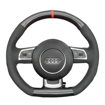Steering Wheel Cover for Audi A2 A3 A4 A6 A8 TT S3 S4 R8 RS6