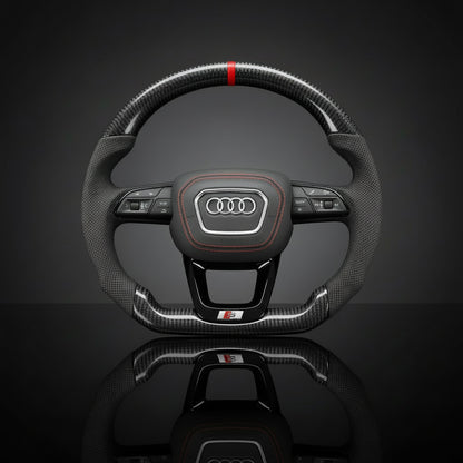 Steering Wheel For Audi Q3 Q5 SQ5 Q7 SQ7 Q8 SQ8 RSQ8 (2015-2024)