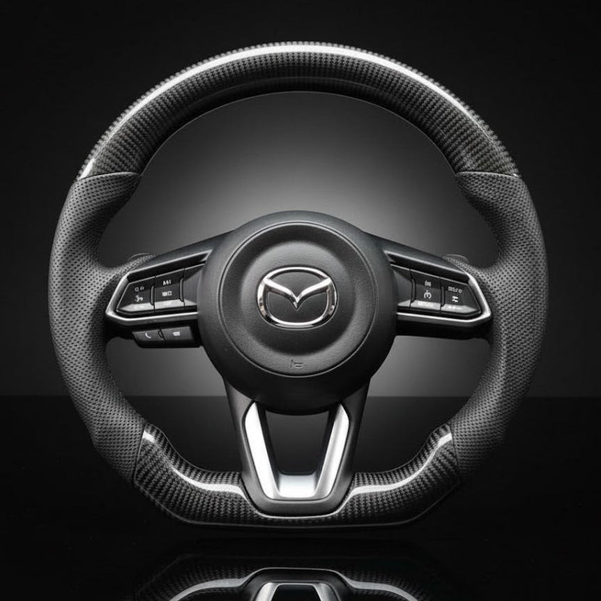 Custom Steering Wheel For Mazda 2/3/6/CX-3/CX-5 (2015+)