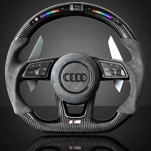 Custom Steering Wheel For Audi A1 A3 A4 A5 S3 S4 S5 Q2 2015-2022