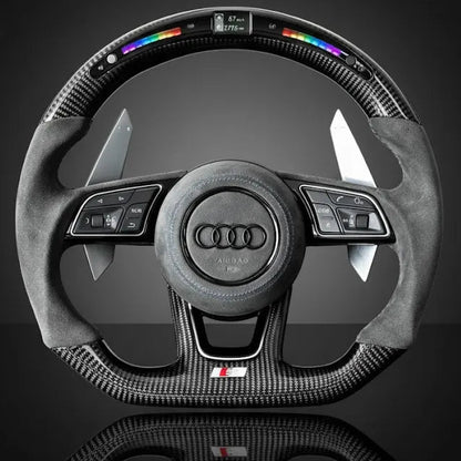 Custom Steering Wheel For Audi A1 A3 A4 A5 S3 S4 S5 Q2 2015-2022