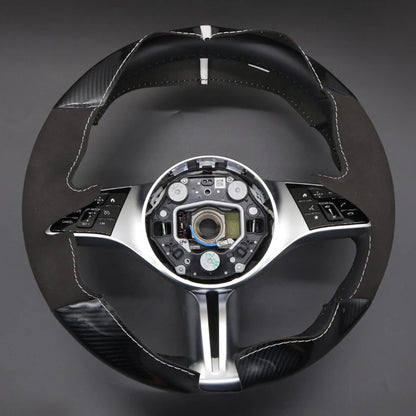Steering Wheel Cover for Mercedes-Benz C-Class EQE B-Class CLA-Class GLC-Class 2021-2024