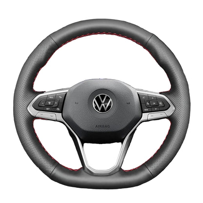 Steering Wheel Cover for Volkswagen Arteon Atlas ID.4 Taos Golf 8 Caddy Passat Tiguan 2019-2021