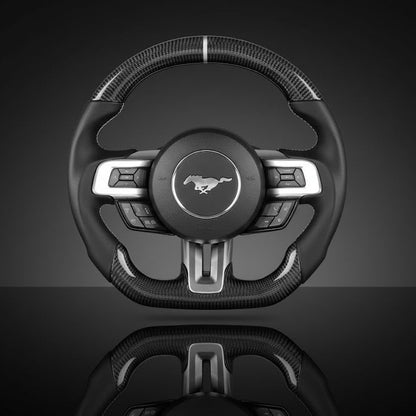 Custom Steering Wheel For Ford Mustang 2015-2024