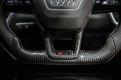 Custom Steering Wheel For Audi Q3 Q5 SQ5 Q7 SQ7 Q8 SQ8 RSQ8 (2015-2022)