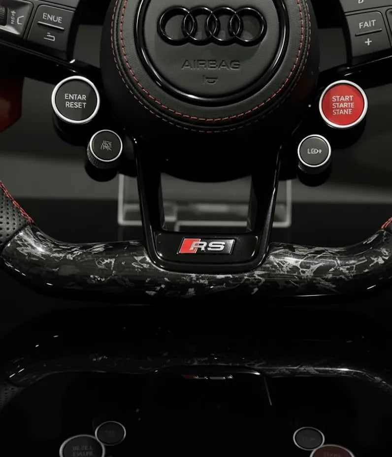 Custom Steering Wheel For Audi R8 TT TTS TT RS (2014-2022)
