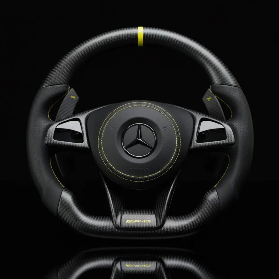 Custom Steering Wheel For Mercedes-Benz C/E/A/CLA/AMG GT/C190/R190/W205/C117/C218/W213/X253/W166/W222