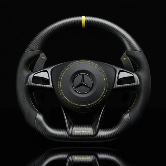 Custom Steering Wheel For Mercedes-Benz C/E/A/CLA/AMG GT/C190/R190/W205/C117/C218/W213/X253/W166/W222