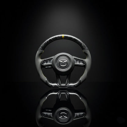 Custom Steering Wheel For Mazda 2/3/6/CX-3/CX-5 (2015+)