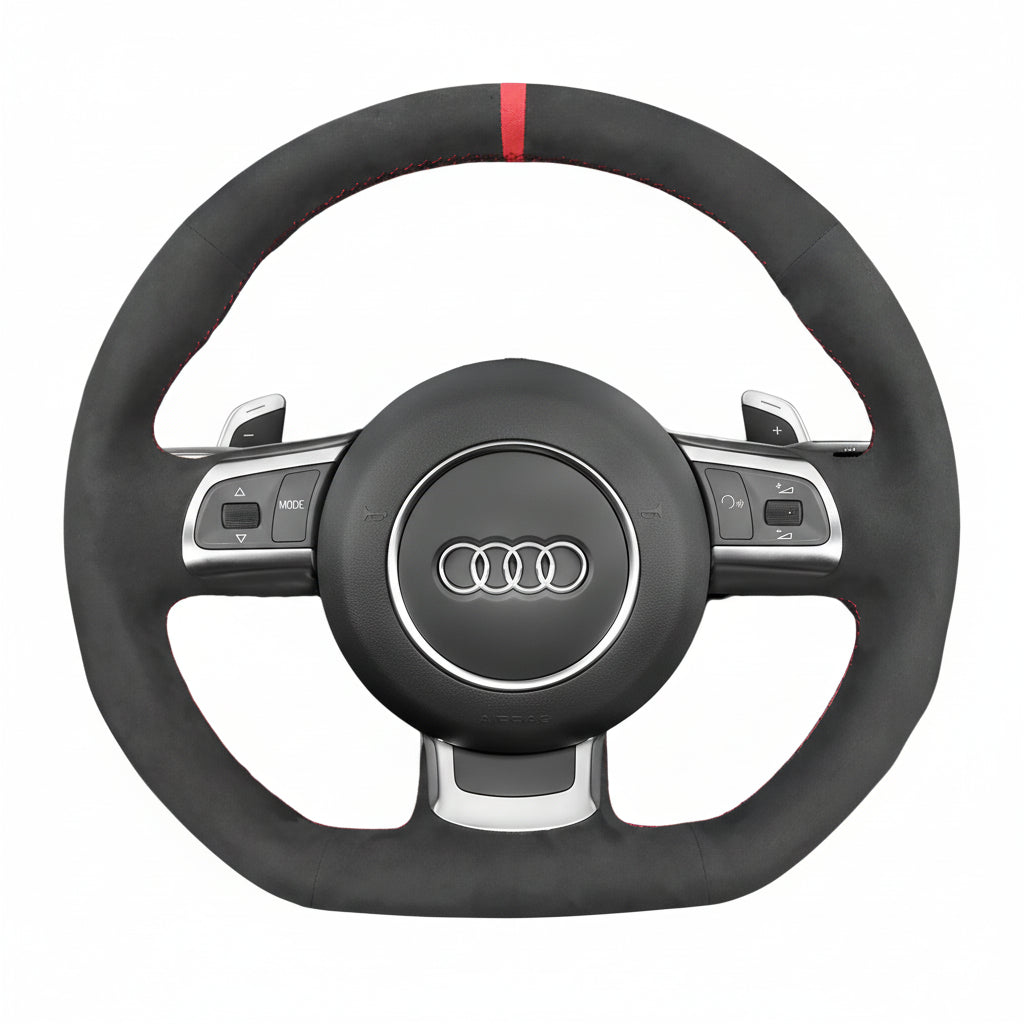 Steering Wheel Cover for Audi A2 A3 A4 A6 A8 TT S3 S4 R8 RS6
