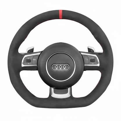 Steering Wheel Cover for Audi A2 A3 A4 A6 A8 TT S3 S4 R8 RS6