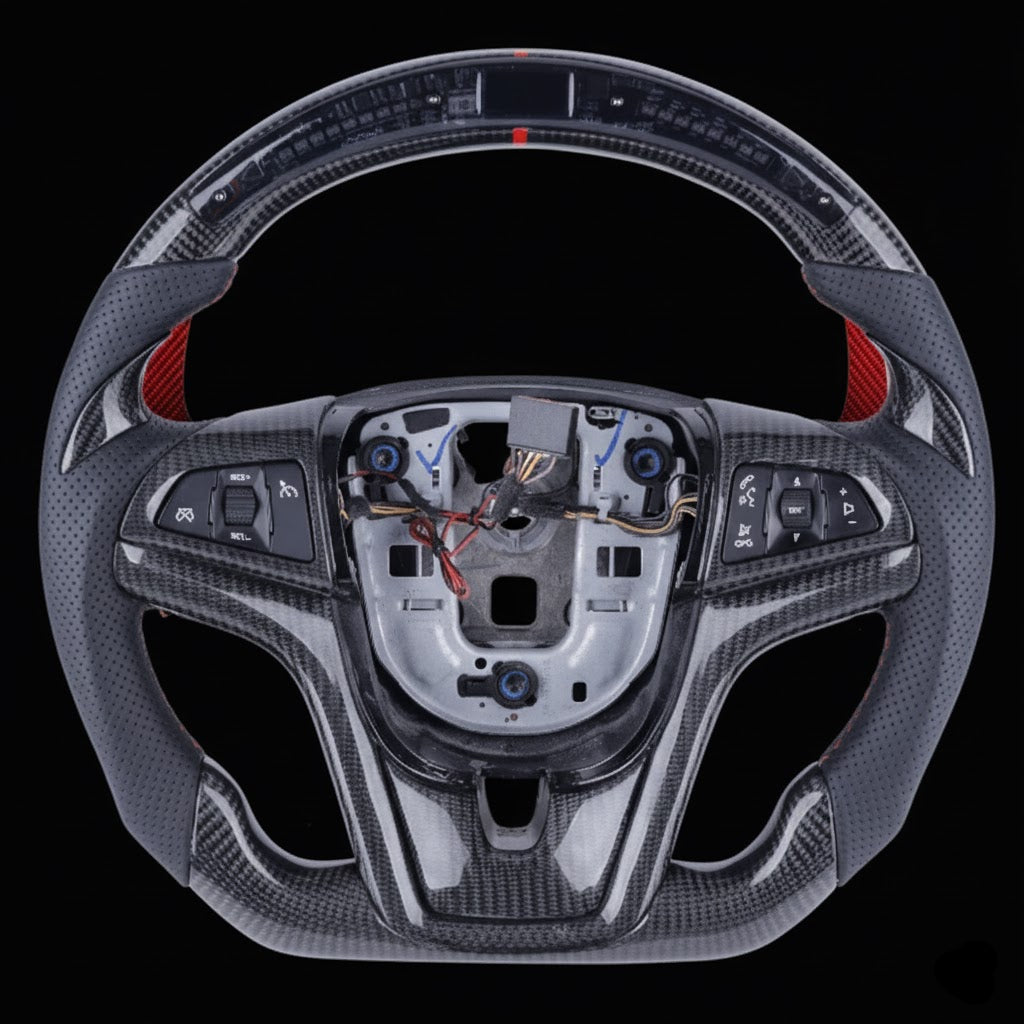 Custom Steering Wheel For Chevrolet Camaro LT/RS/SS/1LE/ZL1 (2012-2015)