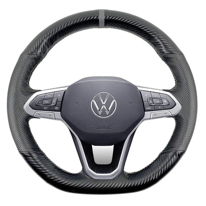 Steering Wheel Cover for Volkswagen Arteon Atlas ID.4 Taos Golf 8 Caddy Passat Tiguan 2019-2021