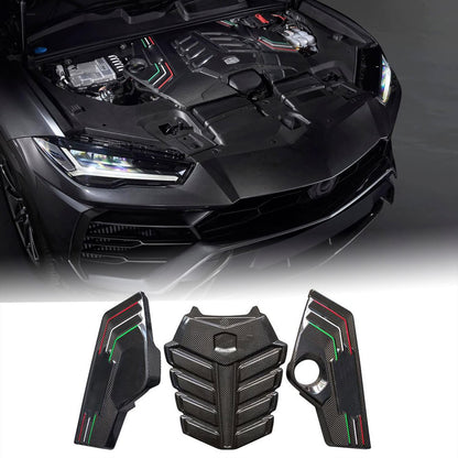 Carbon Fiber Engine Cover For Lamborghini Urus