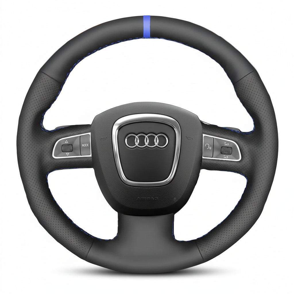 Steering Wheel Cover for Audi A3 A4 A5 A6 A8 Q5 Q7 S3 S4 S5 S6 S8