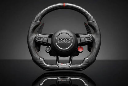 Custom Steering Wheel For Audi R8 TT TTS TT RS (2014-2022)