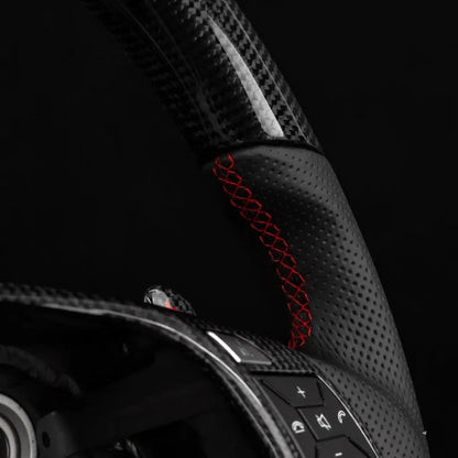 Custom Steering Wheel For Mercedes-Benz C-Class W204/E-Class W212/CLS-Class C218/GLA 45 AMG X156 SL-Class R231 SLK-Class R172 2012-2016