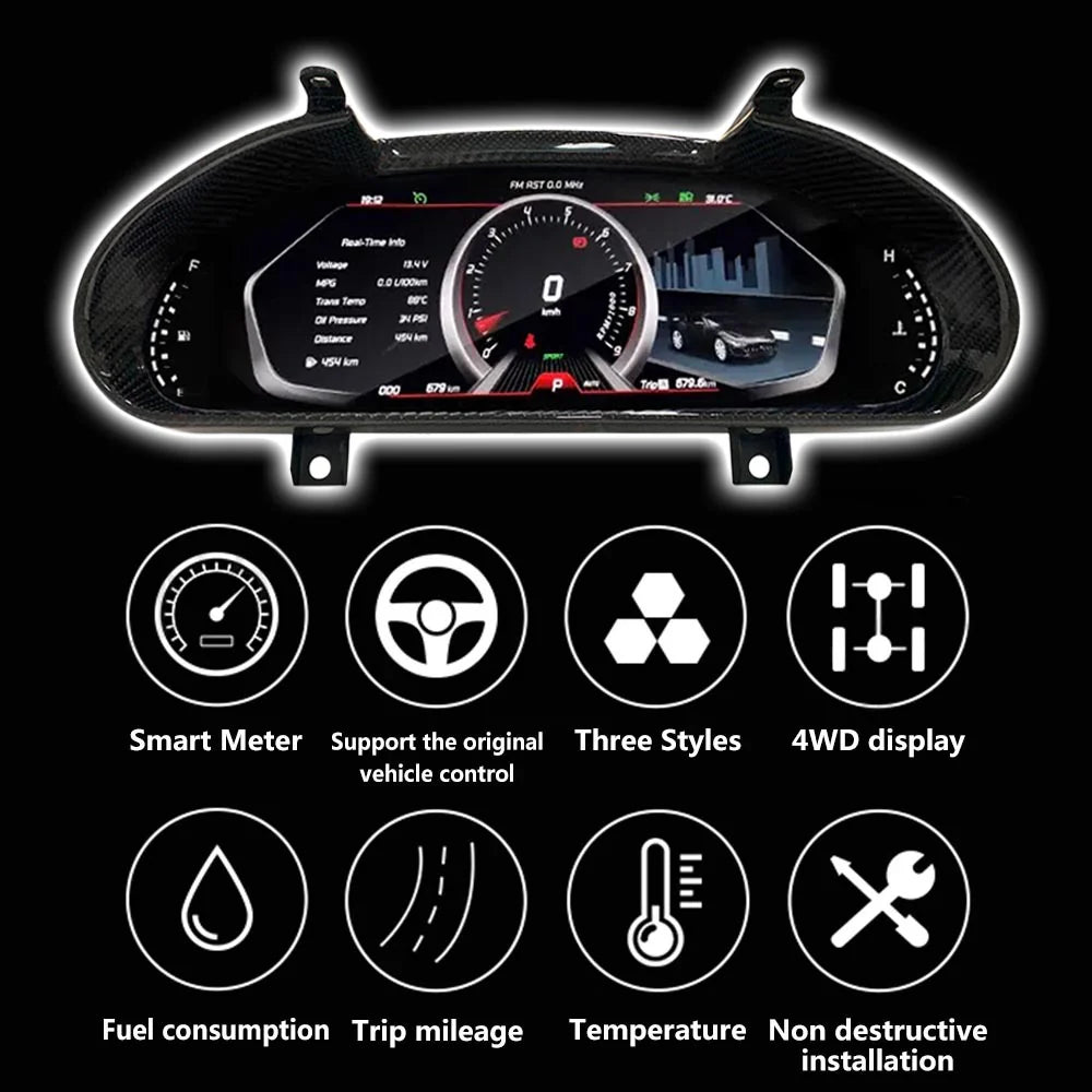 Digital Cluster for Maserati Granturismo GT 2008 - 2020