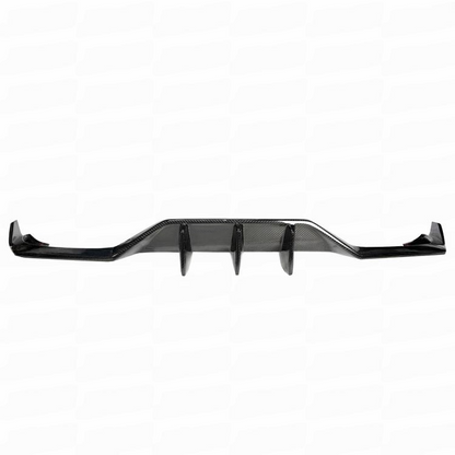 Carbon Fiber Rear Diffuser For Porsche 991 992 TECHART Style