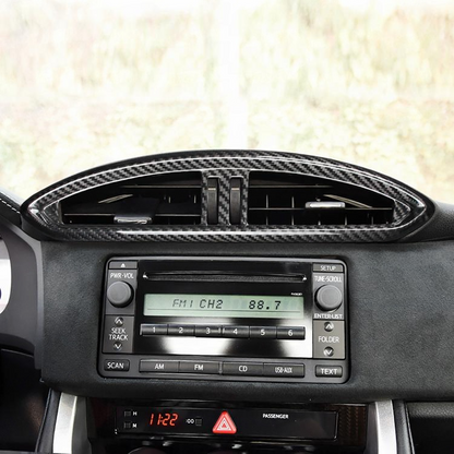 Carbon Fiber Aircon Trim For Toyota GR86