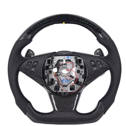 BMW E60 E63 M5 M6 Carbon Fiber Steering Wheel (Led Screen)