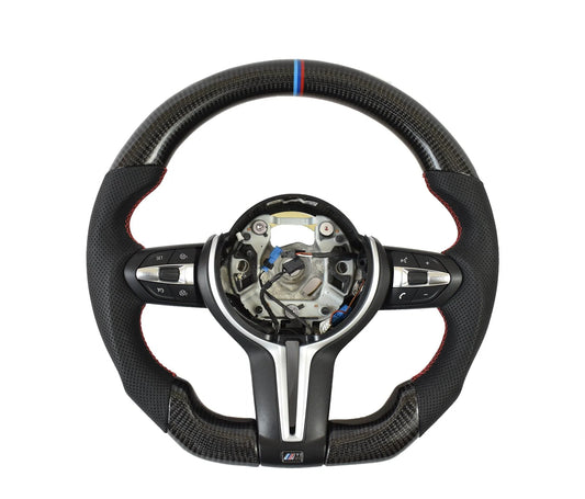 BMW M4 Style Carbon Fiber Steering Wheel
