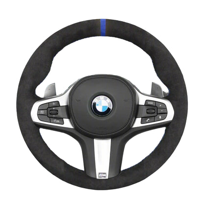 Steering Wheel Cover for BMW F44 G01 G02 G05 G06 G07 G11 G12 G14 G15 G16 G20 G22 G23 G26 G29 G30 G32 M Sport