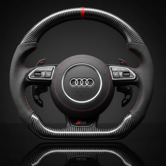 Custom Steering Wheel For Audi A5 A7 S3 S4 S5 S6 S7 SQ5 RS 5 RS 7 (2012-2018)