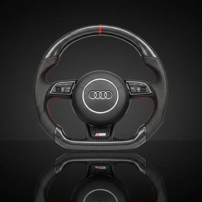 Custom Steering Wheel For Audi A5 A7 S3 S4 S5 S6 S7 SQ5 RS 5 RS 7 (2012-2018)