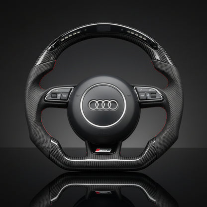 Custom Steering Wheel For Audi A5 A7 S3 S4 S5 S6 S7 SQ5 RS 5 RS 7 (2012-2018)