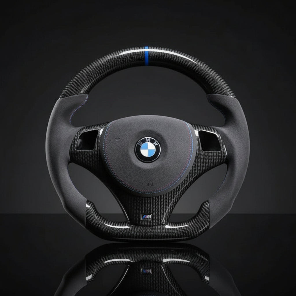 Custom Steering Wheel For BMW E92 M3 E90 E91 E93 E81 E82 E87 E88 (2006-2014)