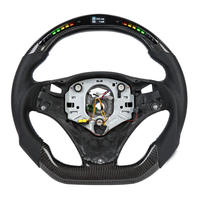 Custom Steering Wheel For BMW E92 M3 E90 E91 E93 E81 E82 E87 E88 (2006-2014) 5