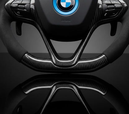 Custom Steering Wheel For BMW i8 2004-2020 4