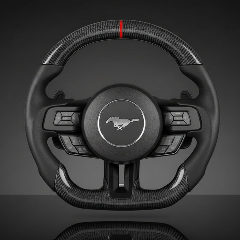 Custom Steering Wheel For Ford Mustang 2015-2024