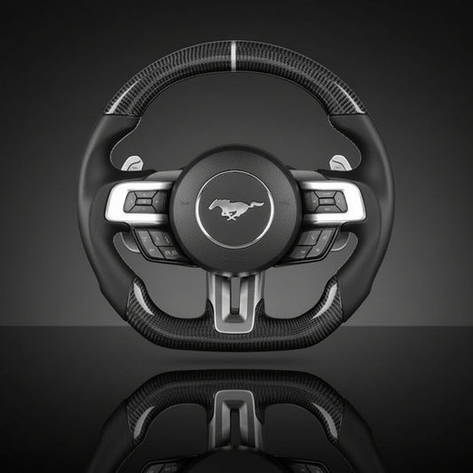 Custom Steering Wheel For Ford Mustang 2015-2024