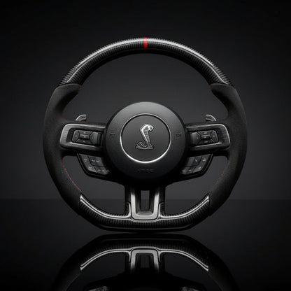 Custom Steering Wheel For Ford Mustang 2015-2024