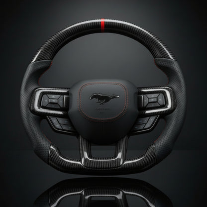 Custom Steering Wheel For Ford Mustang Dark Horse/ Mach-E (2024-2025)
