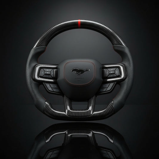 Custom Steering Wheel For Ford Mustang Dark Horse/ Mach-E (2024-2025)