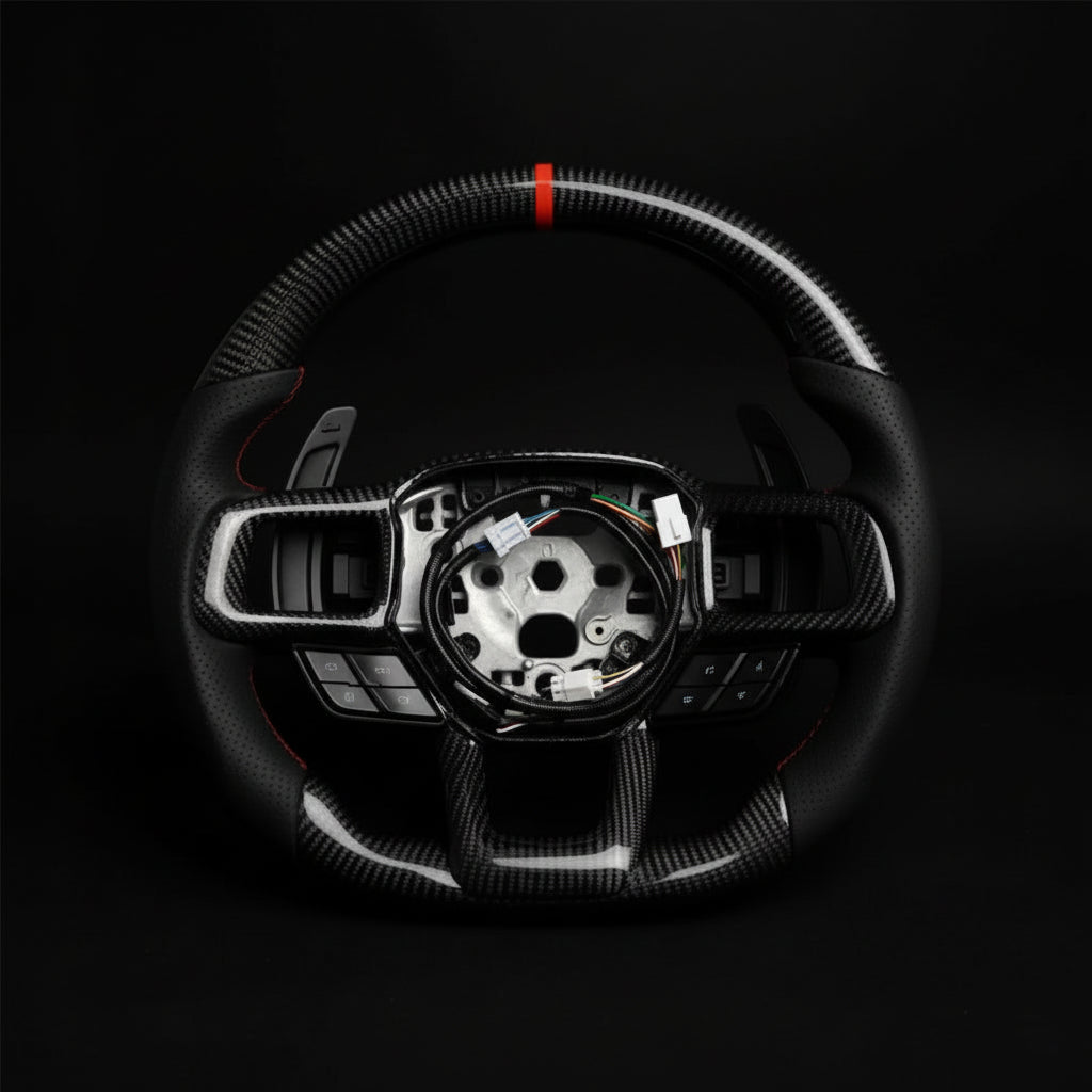 Custom Steering Wheel For Ford Mustang Dark Horse/ Mach-E (2024-2025)