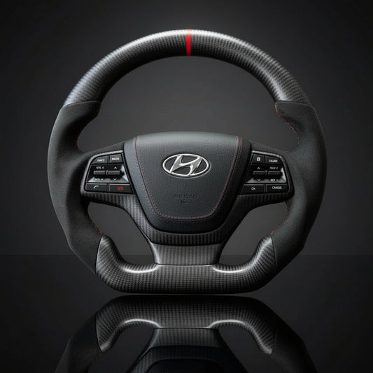 Custom Steering Wheel For Hyundai Elantra (2017-2018) / Accent (2019-2020)