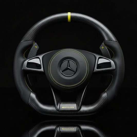 Custom Steering Wheel For Mercedes-Benz C/E/A/CLA/AMG GT/C190/R190/W205/C117/C218/W213/X253/W166/W222