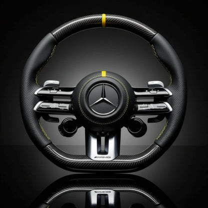 Custom Steering Wheel For Mercedes A-Class/C-Class/E-Class/G-Class/S-Class/V-Class/X-Class/AMG GT/CLA/CLS/GLA/GLC/GLE/GLS (2021-2025) 1