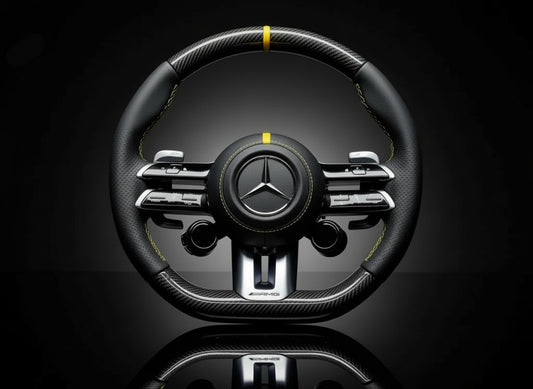 Custom Steering Wheel For Mercedes A-Class/C-Class/E-Class/G-Class/S-Class/V-Class/X-Class/AMG GT/CLA/CLS/GLA/GLC/GLE/GLS (2021-2025) 1