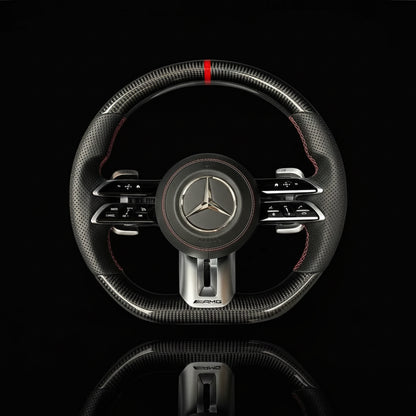 Custom Steering Wheel For Mercedes A-Class/C-Class/E-Class/G-Class/S-Class/V-Class/X-Class/AMG GT/CLA/CLS/GLA/GLC/GLE/GLS (2021-2025) 2