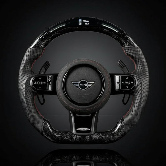 Custom Steering Wheel For Mini Clubman Convertible Countryman Hardtop F54 F55 F56 F57 F60 (2021-2024)